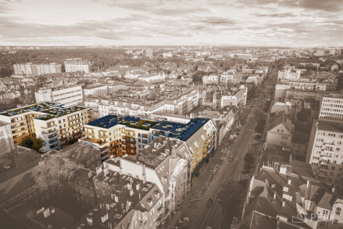 Kamienica przy kinie Poznań Jeżyce Spravia 2022